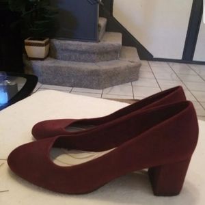 EASY STREET WINE COLOR BEAUTIFUL LADIES SHOE